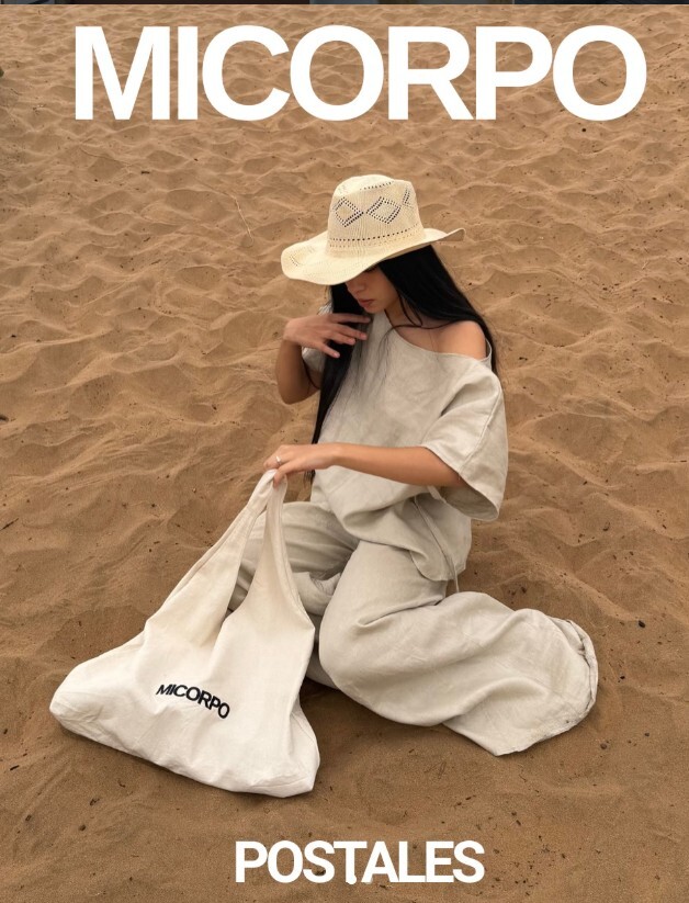 MICORPO POSTALES — Tote Bag XL bordada