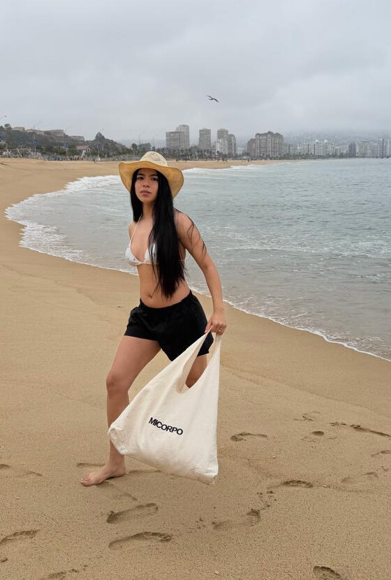 Tote Bag Micorpo en la playa de Chile